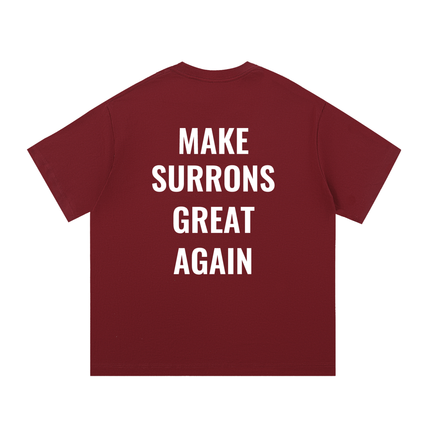 Make Surrons Great again cotton t-shirt(oversized)