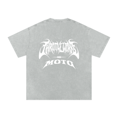 Throttle Works Oversized Washed T