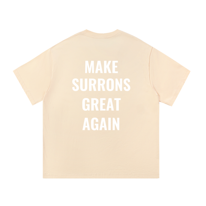 Make Surrons Great again cotton t-shirt(oversized)
