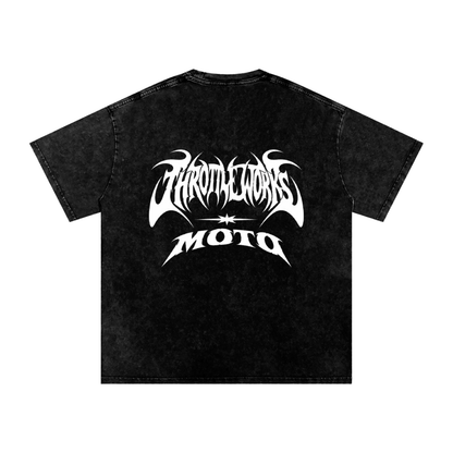 Throttle Works Oversized Washed T