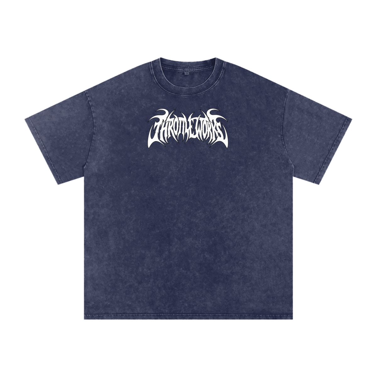 Throttle Works Oversized Washed T
