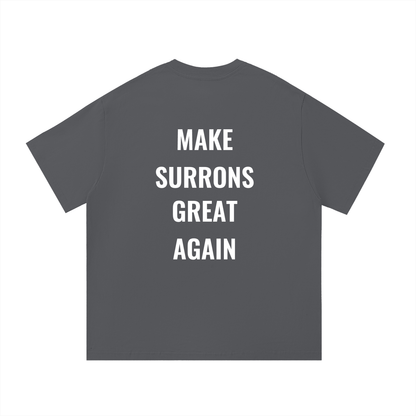 Make Surrons Great again cotton t-shirt(oversized)