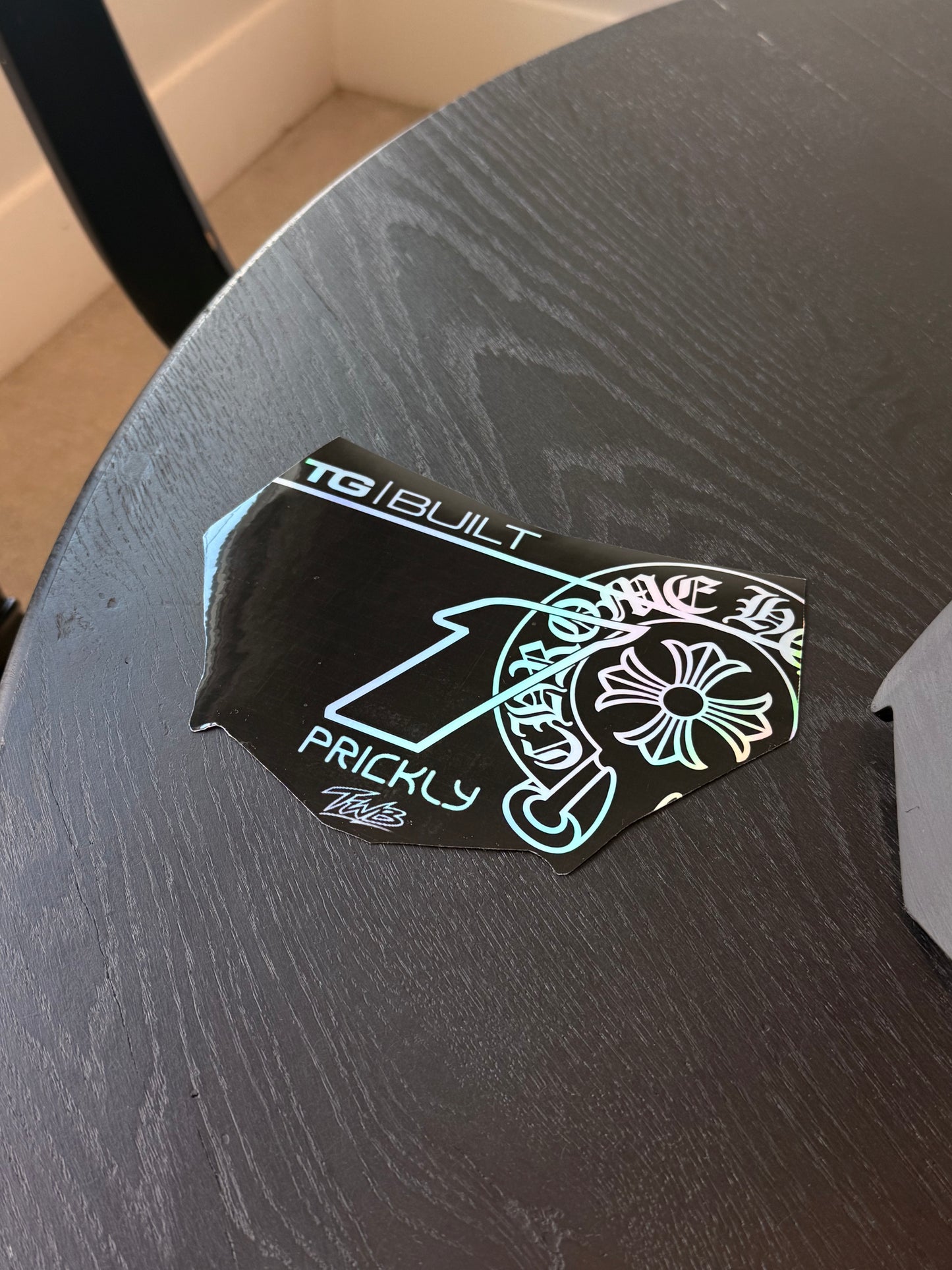 Chrome hearts decal+plate set