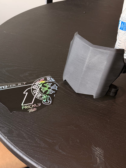 Chrome hearts decal+plate set