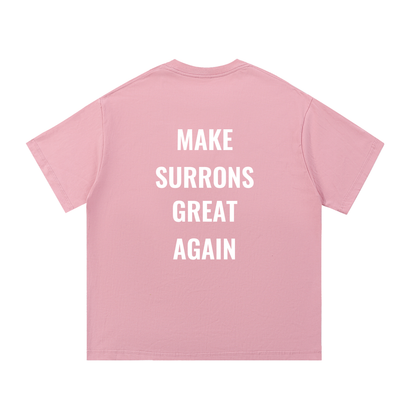 Make Surrons Great again cotton t-shirt(oversized)