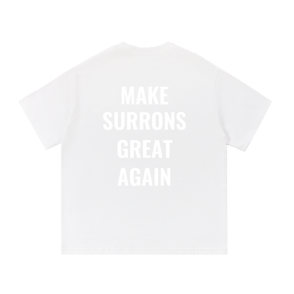 Make Surrons Great again cotton t-shirt(oversized)