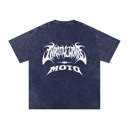 Throttle Works Oversized Washed T